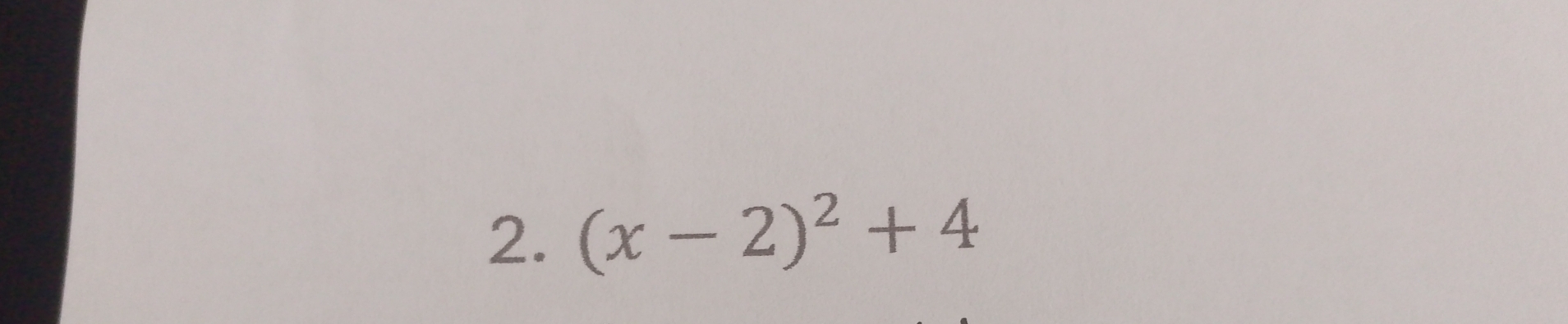 (x-2)^2+4