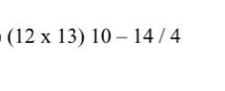 (12* 1 13) 10-14/4