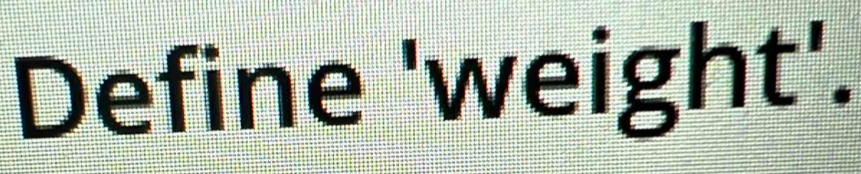 Define ' v /eight'.