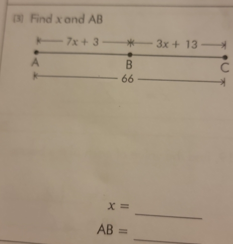 [3] Find x and AB
C
_
x=
_
AB=