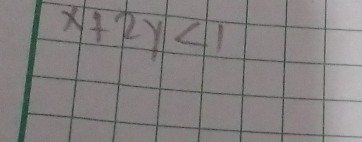 x+2y<1</tex>