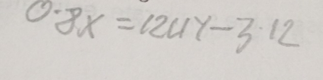 0.8x=124y-3.12