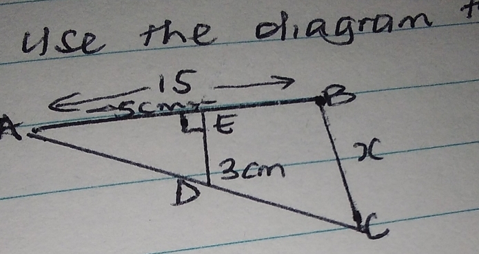 use the diagram t