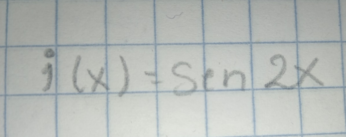 j(x)=sin 2x