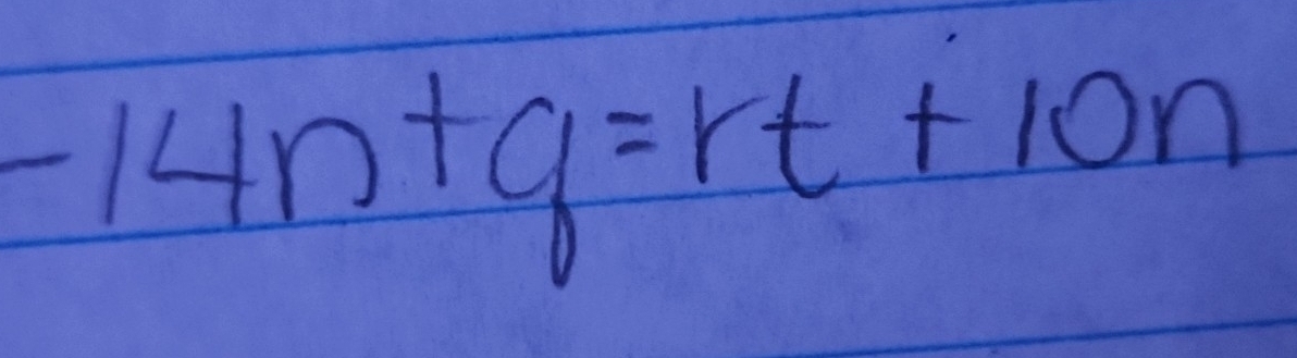 -14n+g=rt+10n