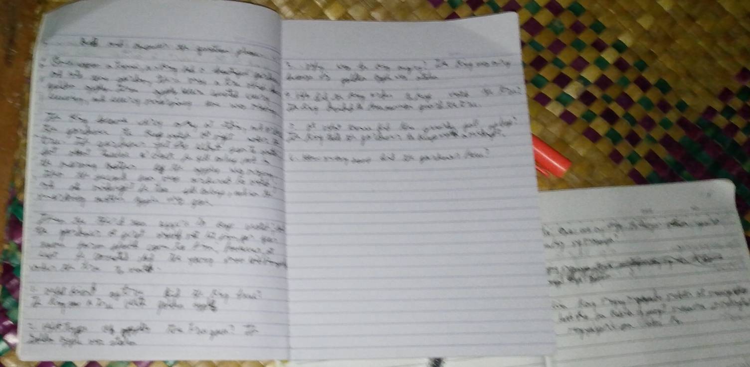 gu ad antoe t postn plaae 
Se areer a lera a py hea buger ge 
ad at yoo at ton is ly a th otegh tee 
I te boun dte ay i the, mtot 
se wht saces o calk ao yol miling int a 
_ 
_ 
I ae at a t de on male 
a mar lant aati did i My fane? 
Io din an a bow lk goode apl 
in lng my wend sat at smtle 
wing of gut Te taegun? To