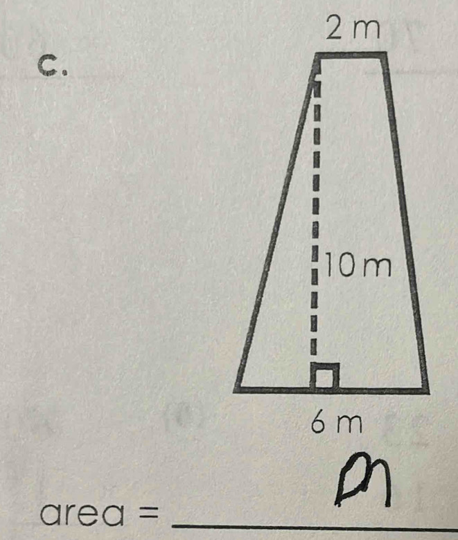 a
area = _