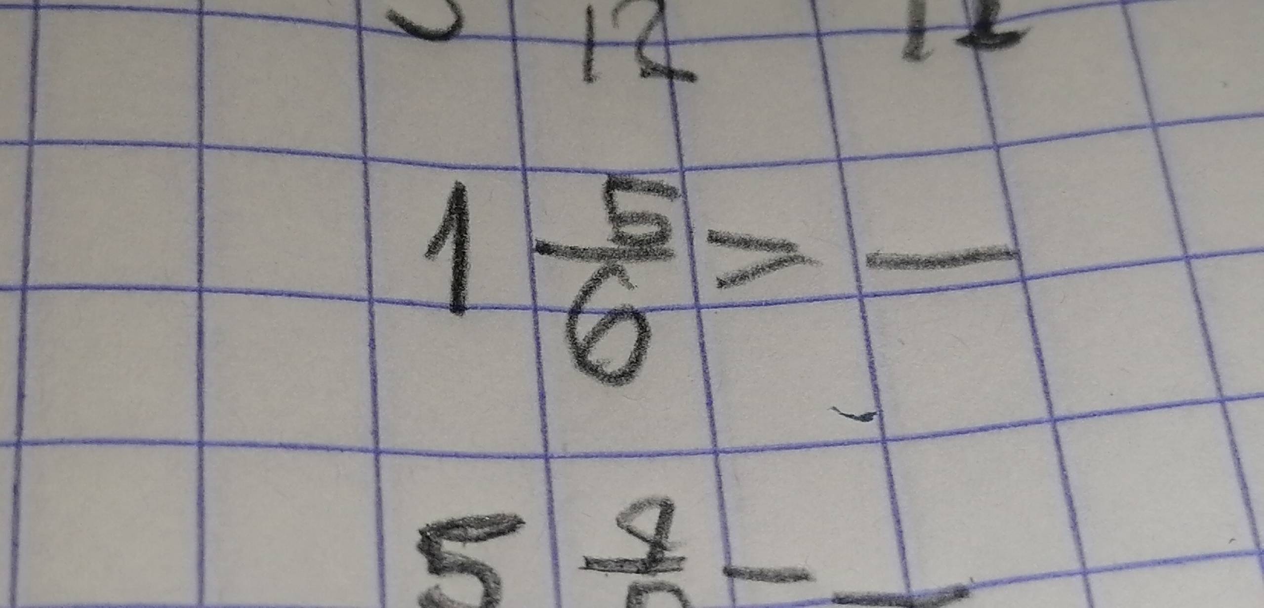 14
1 5/6 =frac 
5frac 4- 1