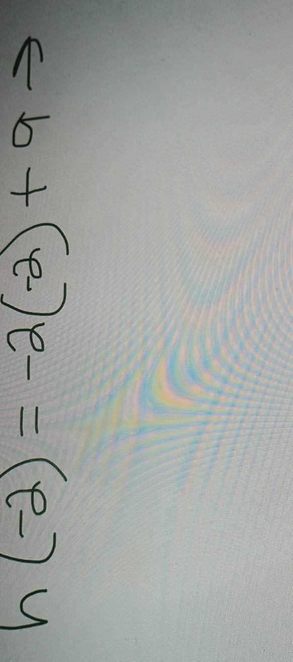 h(-2)=-2(-2)+9to