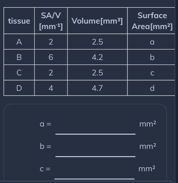 a=
mm^2
_
b=
mm^2
_
c=
mm^2
_