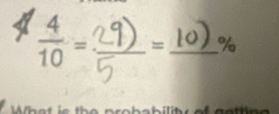 circ  lo %f
 4/10 = 1_ = _ -1  1/2 