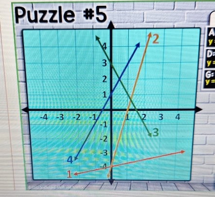 Puzzle #5 
a
y
D:
y
G 
v