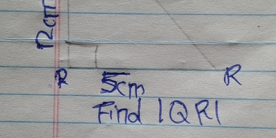 5cm
Find 1QR1