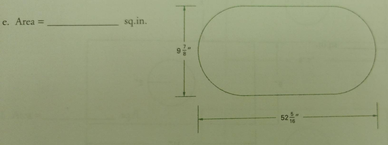 Area= _sq.in.