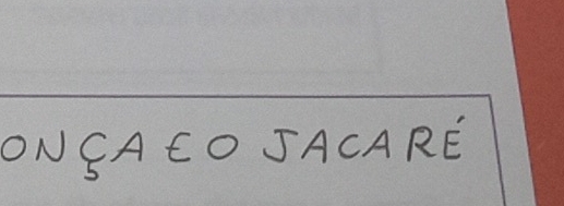 ONSACO JACARE