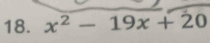 x^2-19x+20