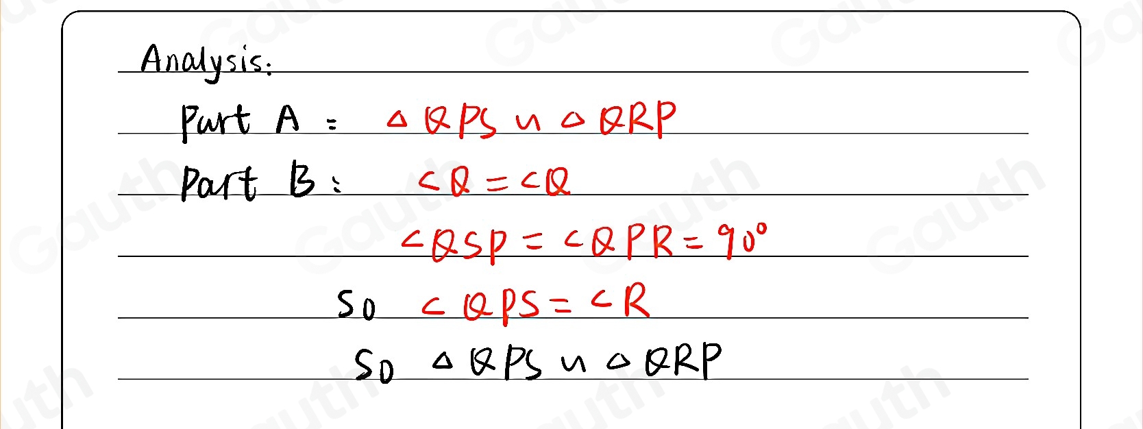 Solved: Seth is using the figure shown below to prove the Pythagorean ...
