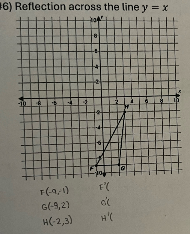 F(-9,-1)
G(-9,2)
H(-2,3)