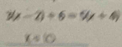 3(x-2)+6=5(y+4)