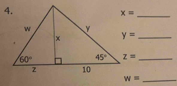 x= _
_ y=
z= _
_ w=