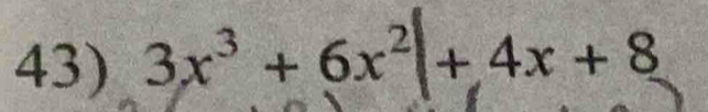 3x^3+6x^2|+4x+8