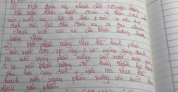 Mot duin xe nQan ca 480 tan Baig 
LQi xan Rhài Ràng, coan cō thom 3* 2
noi wust xo cls it hon g tain so we dud 
chuit Hei luc daw doun xe co tao whià 
cles, biét caa xe che thāi ling hang 
bang uRan 
② nct plan xoling theo hē buct phai 
Raù xuāi zoo sp tog so ngay guy ding 
Do mor wgay phan yuǒing sail xuai wust xu 40
5 sp. new phan wóng dá an thain Bà dou 
sour hou gay due a agau. Héi theo tè 
fuuch wá ugau phan xuāng sán xuct fo 
ofuci san plan