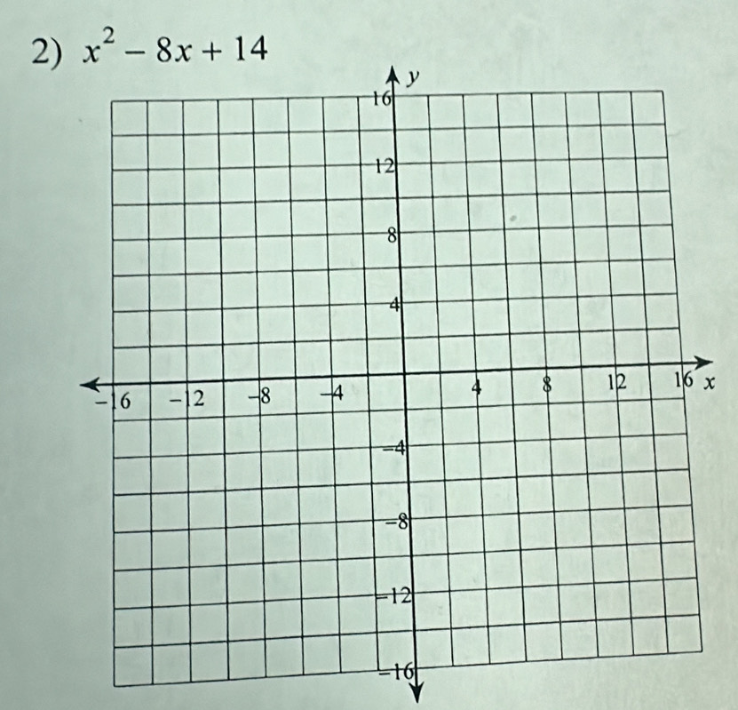 x^2-8x+14
x