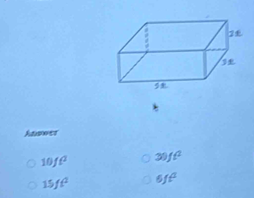 haswer
10ft^2
39ft^2
15ft^2
6ft^2