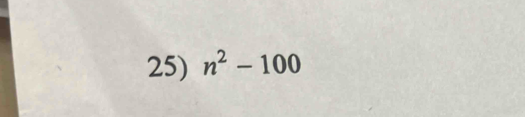 n^2-100