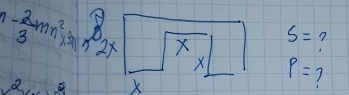 1.- 2/3 mn^2_1, B_2x|sqrt(x^x_)d S=
P= 7
X