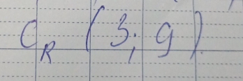 C_R(3;g).