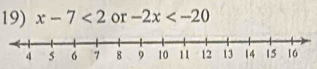 x-7<2</tex> or -2x