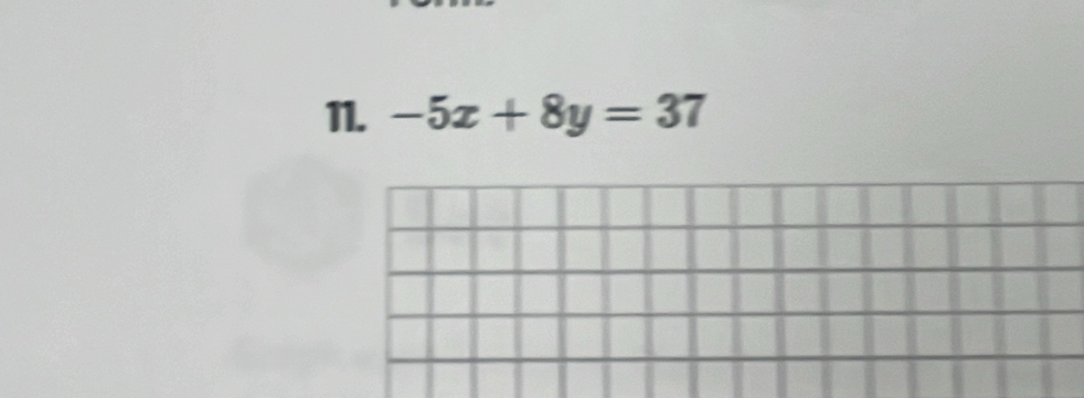 -5x+8y=37