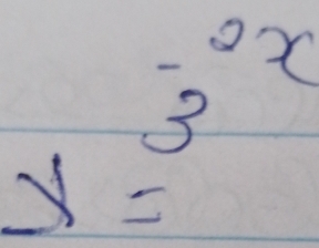 3^(2x)
y=