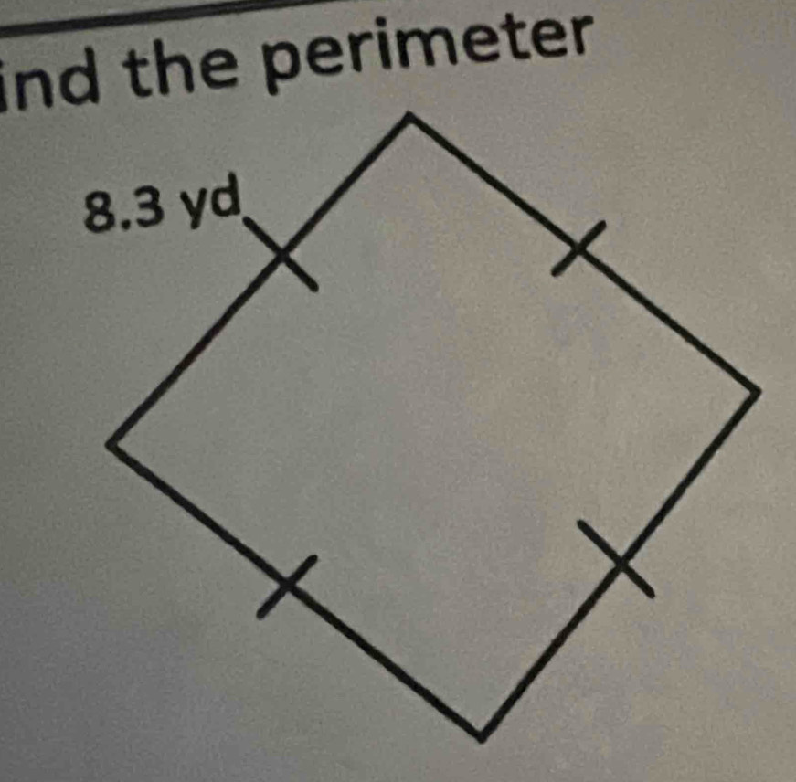 ind the perimeter