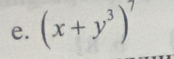 (x+y^3)^7