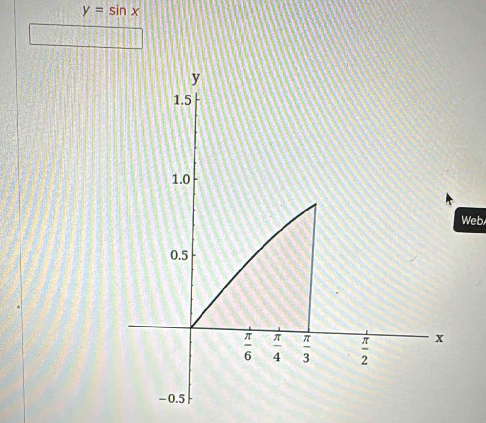 y=sin x
Web