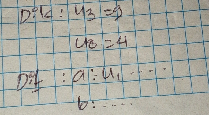 D14: u_3=9
u_8=4
:a 1: u-- 
6:. .