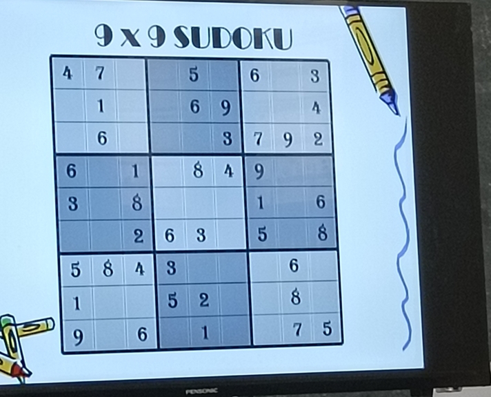 9* 9 ) UDOKU 
)