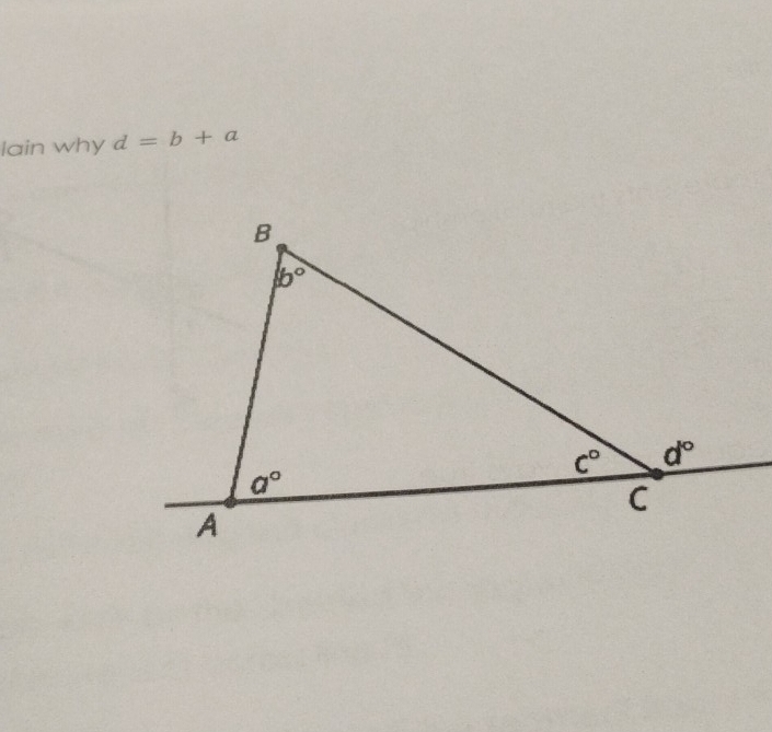 lain why d=b+a