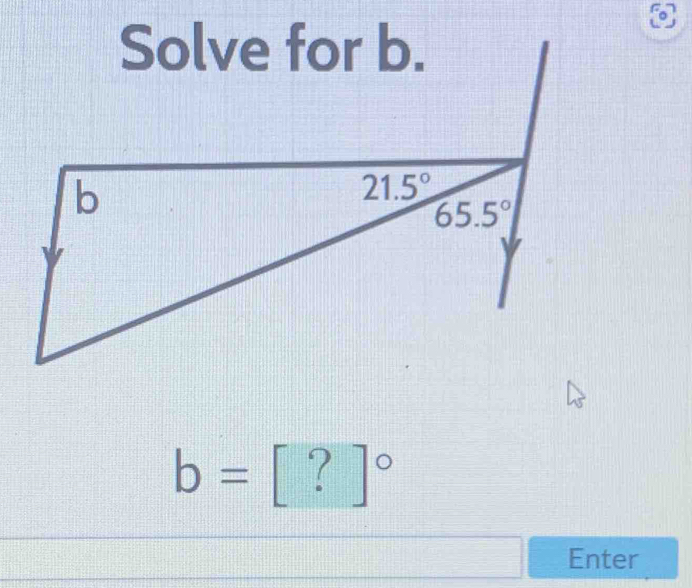 b= :[?]^circ 
Enter