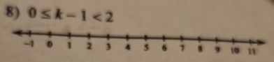 0≤ k-1<2</tex>