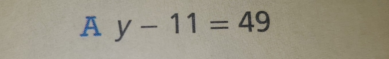 Ay-11=49