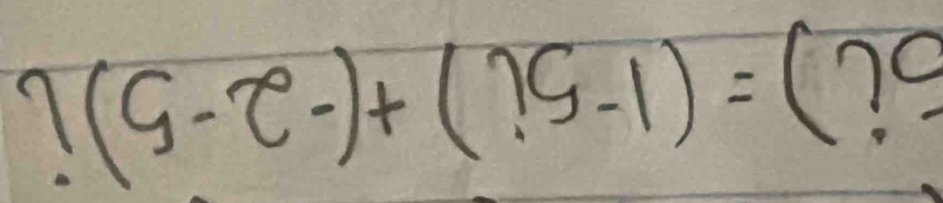 5i)=(1-5i)+(-2-5)i