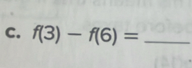 f(3)-f(6)= _