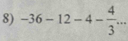 -36-12-4- 4/3 ...