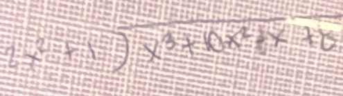 beginarrayr 2 x^2+10x^3+10x^2+x+70endarray