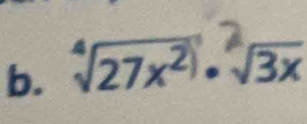 √27x² • √3x