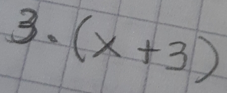 frac 152)^frac 1/2 (x+3)