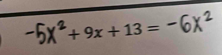 (^2+9x+13=